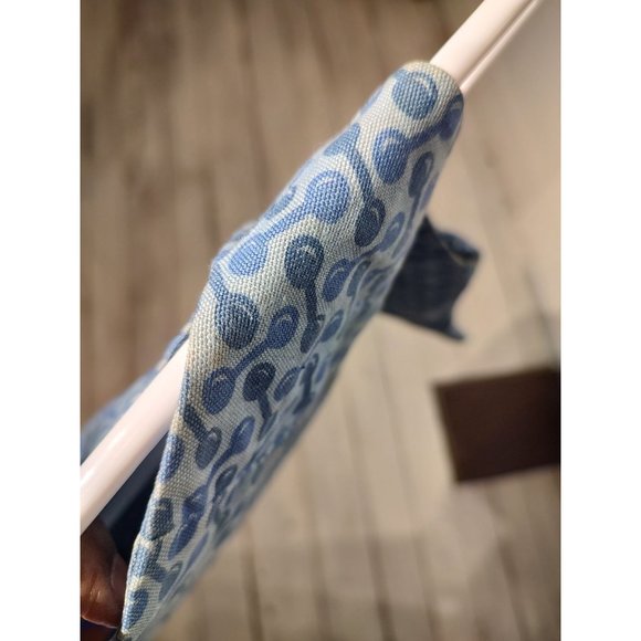 1950's-60's Sleeveless Blue Homemade top - Picture 5 of 9